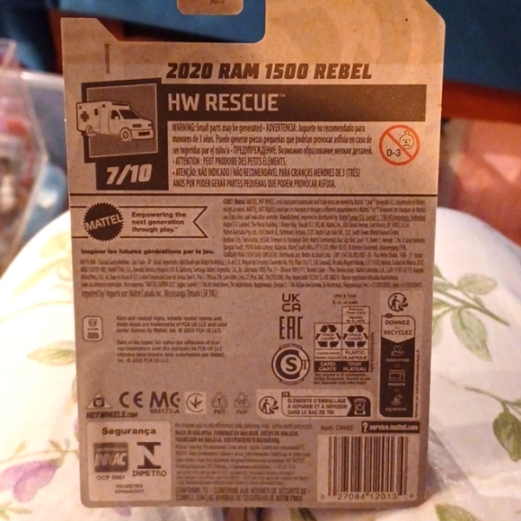 Treasure Hunt Hot Wheels, HW Rescue 7/10 - Picture 5 of 7